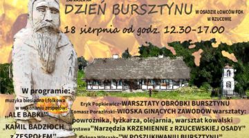 Plakat dzień bursztynu