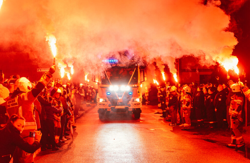 Nowy wóz strażacki dla OSP Strzelno