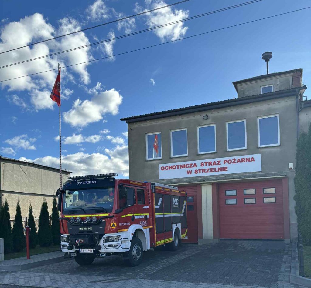 Nowy wóz ratowniczo-gaśniczy OSP Strzelno