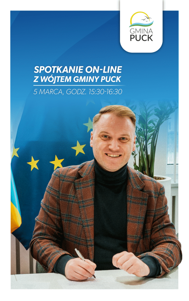 Grafika dekoracyjna - spotkanie on-line z Wójtem Gminy Puck