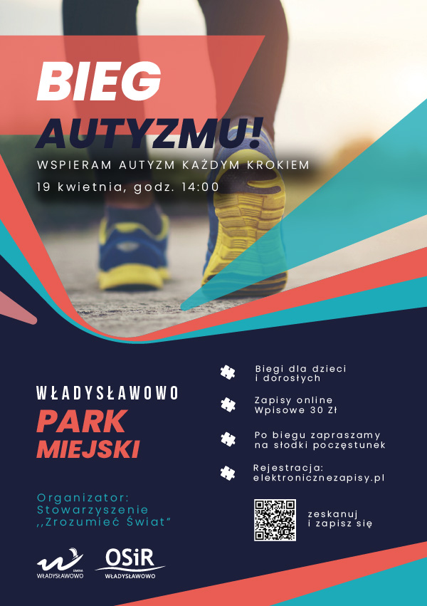 plakat bieg autyzmu internet