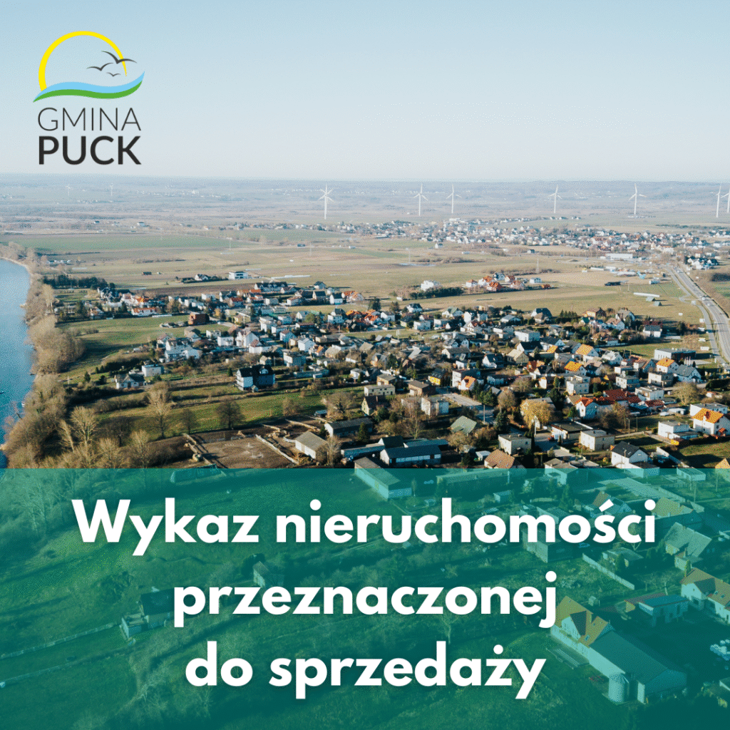 Wykaz nieruchomości przeznaczonej do sprzedaży - grafika dekoracyjna
