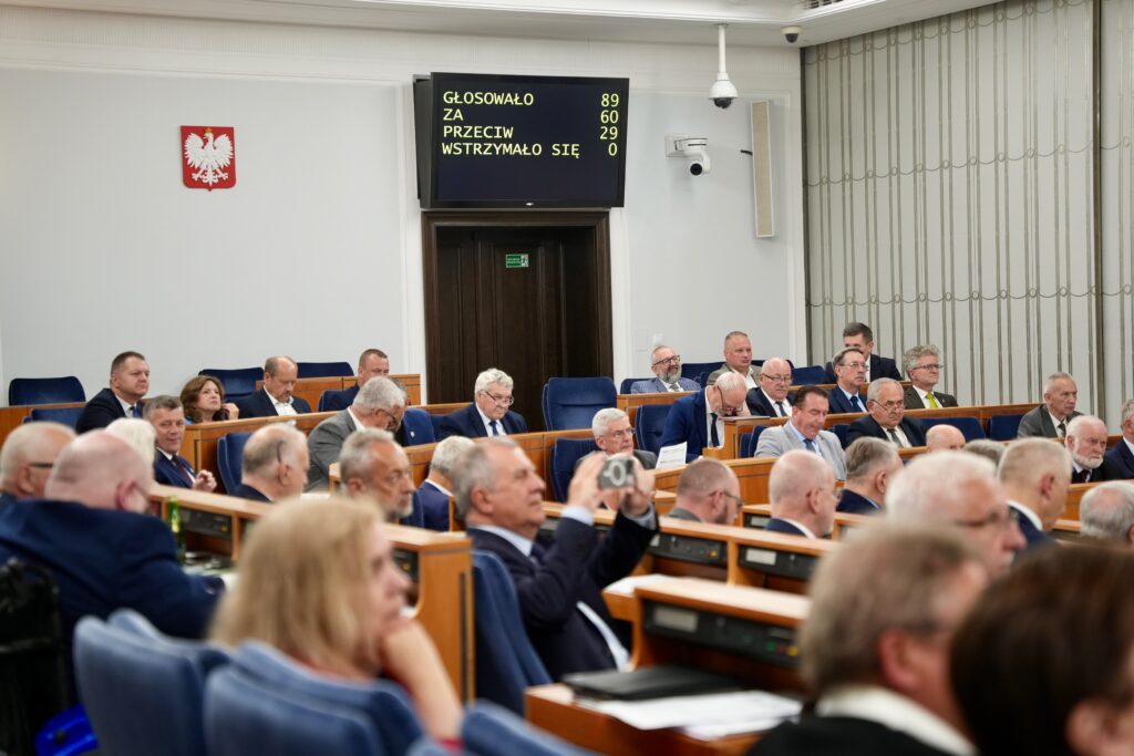 Ustawa o Metropolii w Senacie - głosowanie