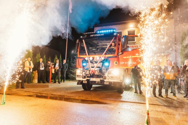 Nowy wóz strażacki dla OSP Strzelno