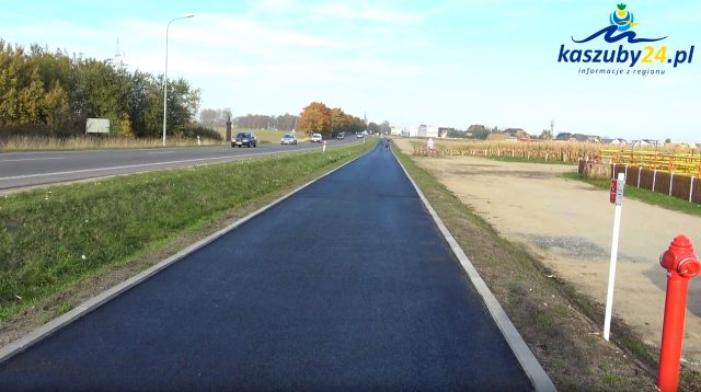 Nowa ścieżka Swarzewo Gnieżdżewo 24kaszuby pl YouTube