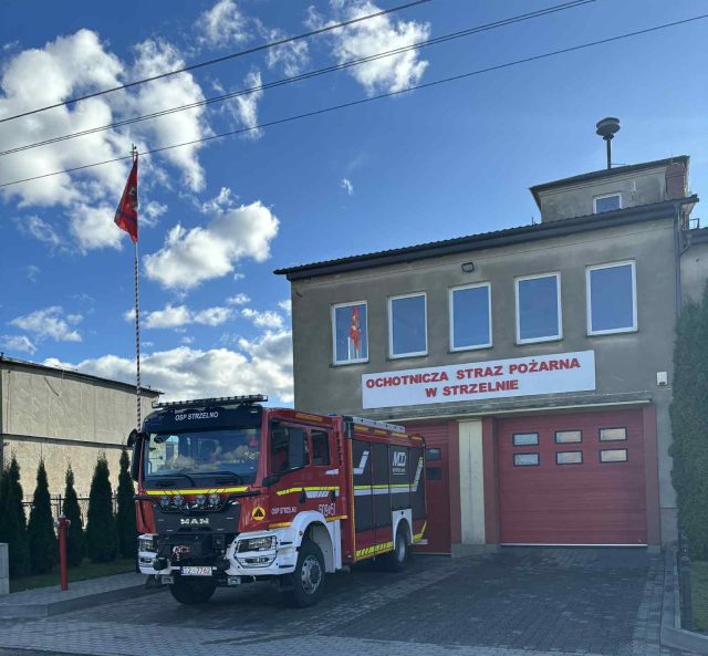 Nowy wóz ratowniczo-gaśniczy OSP Strzelno