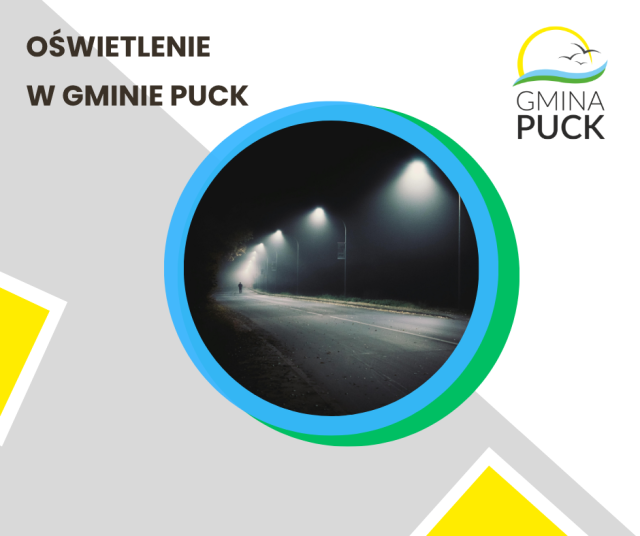 LAMPY ULICZNE W Gminie Puck