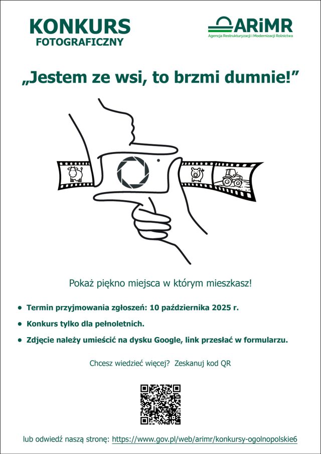 Plakat - konkurs fotograficzny