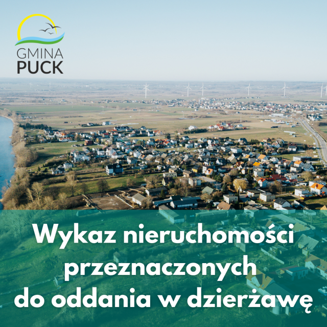 Wykaz nieruchomości przeznaczonych do oddania w dzierżawę - grafika dekoracyjna