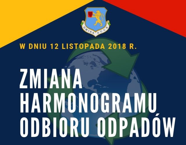 ZMIANA HARMONOGRAMU ODBIORU ODPADÓW w (2)