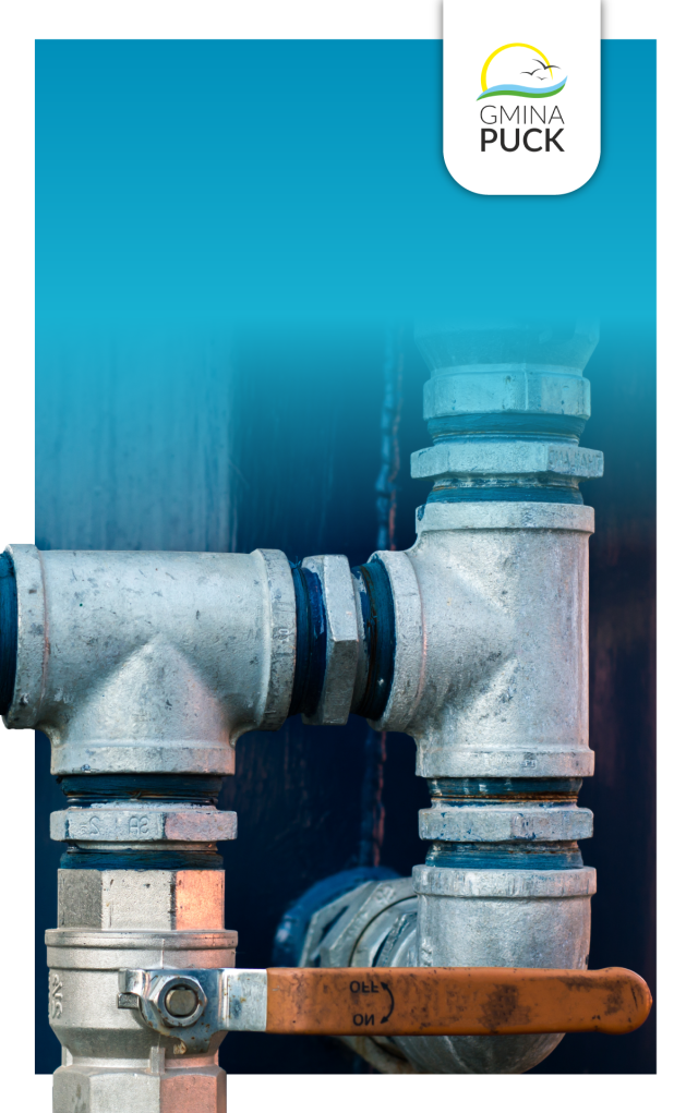 Grafika dekoracyjna - przerwa w dostawie wody